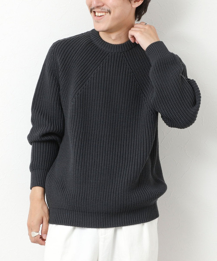 BATONER/バトナー】SIGNATURE CREW NECK シグネチャー クルーネック