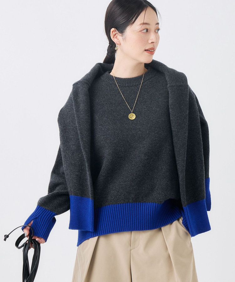 【WEB＆一部店舗限定カラーあり】MUSICゆったりVネックカーディガン