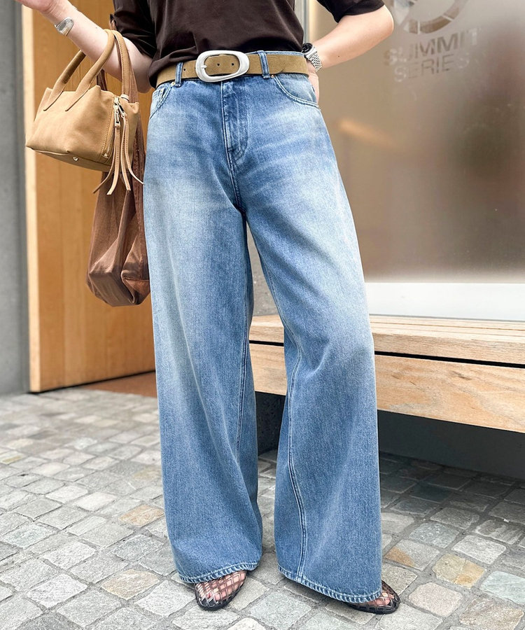 《4サイズ展開》【RM denim】ルーズワイドデニム
