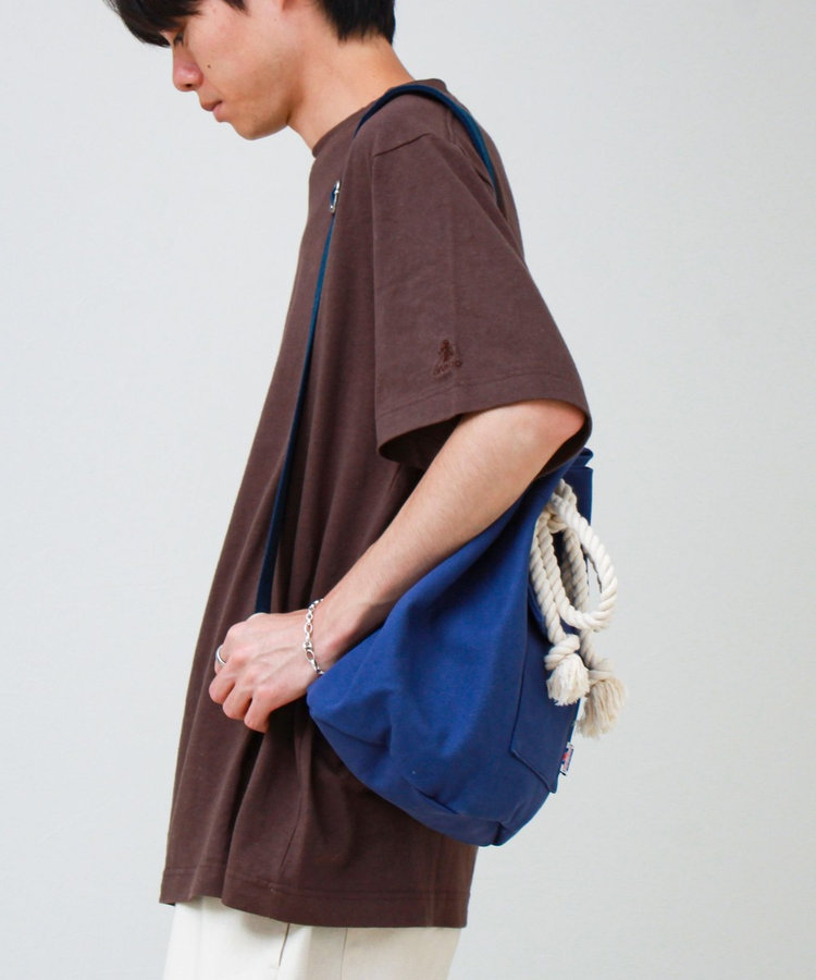 【Le Pigeon Voyageur】コットンキャンバス1ショルダーポーチ