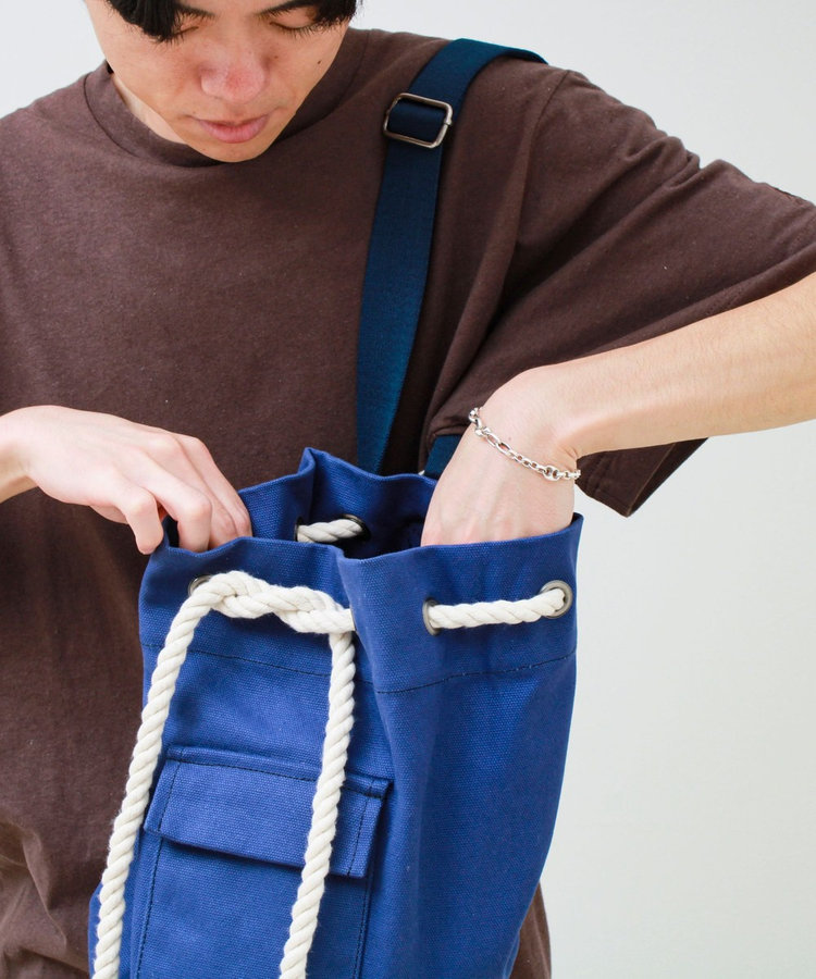 【Le Pigeon Voyageur】コットンキャンバス1ショルダーポーチ