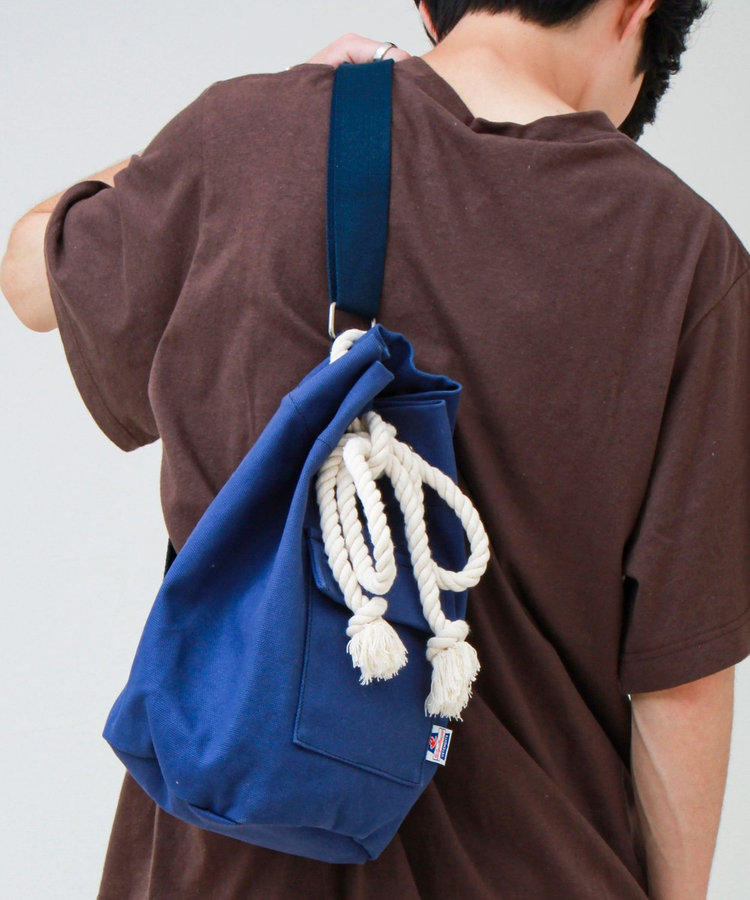 【Le Pigeon Voyageur】コットンキャンバス1ショルダーポーチ