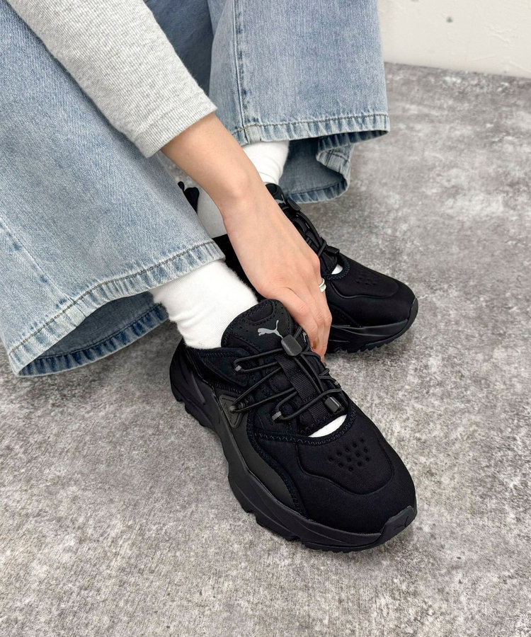 PUMA Orkid Sandal Wns ブラック PUMA ORKID SANDAL WNS PUMA BLACK 23HO-I（プーマ オーキッド