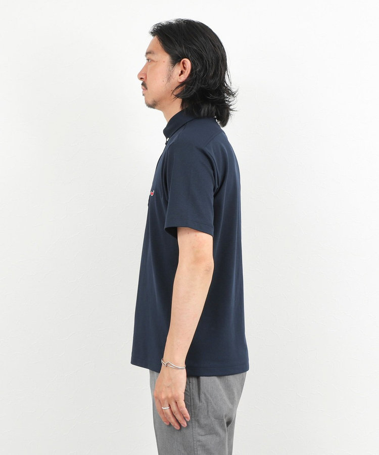 《ビジカジ対応》クジラ Polo ボタンダウンポロシャツ 26SS