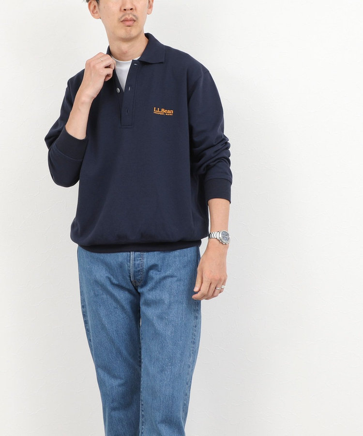 【L.L.Bean】Portage Polo Sweatshirt ポーテージ・ポロスウェットシャツ 26AW