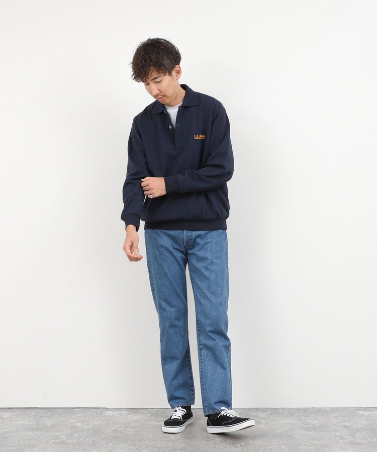 【L.L.Bean】Portage Polo Sweatshirt ポーテージ・ポロスウェットシャツ 26AW