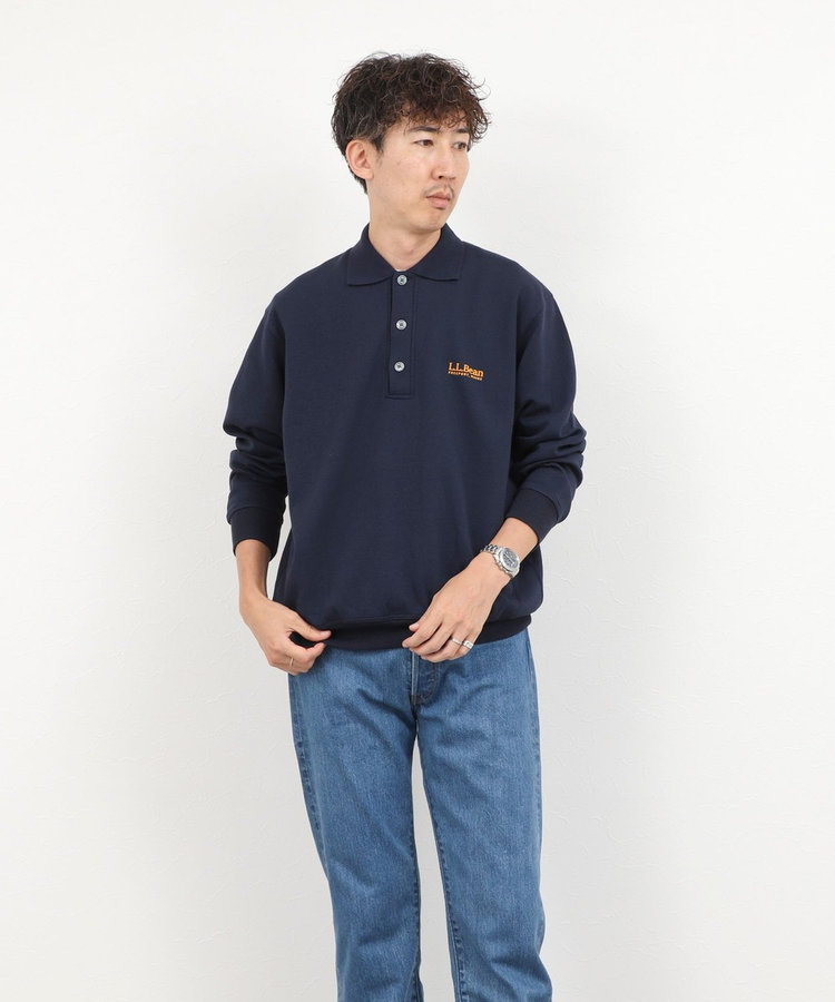 【L.L.Bean】Portage Polo Sweatshirt ポーテージ・ポロスウェットシャツ 26AW
