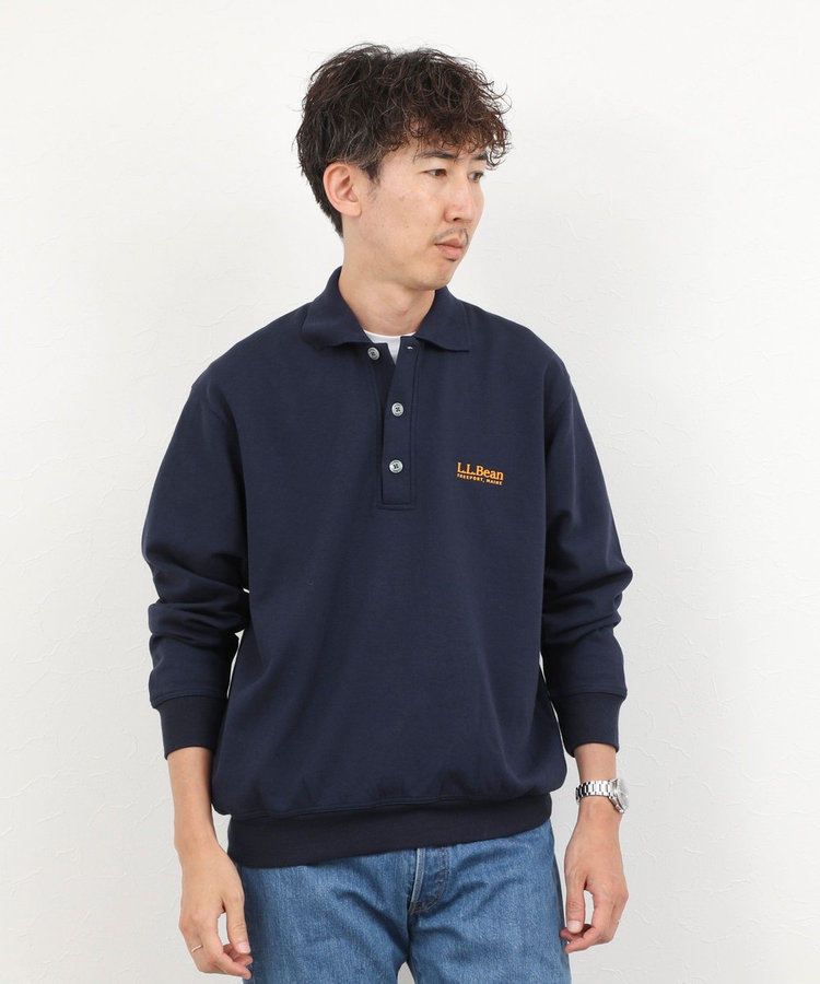 【L.L.Bean】Portage Polo Sweatshirt ポーテージ・ポロスウェットシャツ 26AW