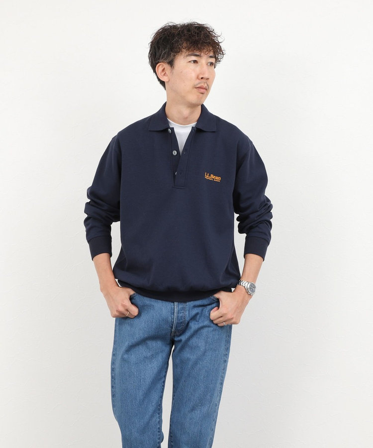 【L.L.Bean】Portage Polo Sweatshirt ポーテージ・ポロスウェットシャツ 26AW