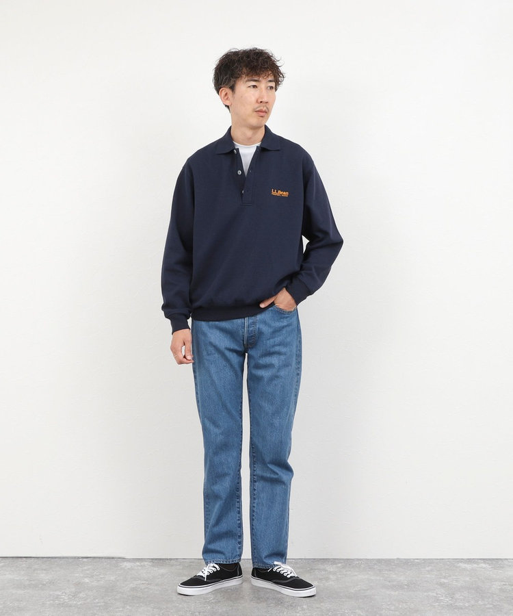【L.L.Bean】Portage Polo Sweatshirt ポーテージ・ポロスウェットシャツ 26AW