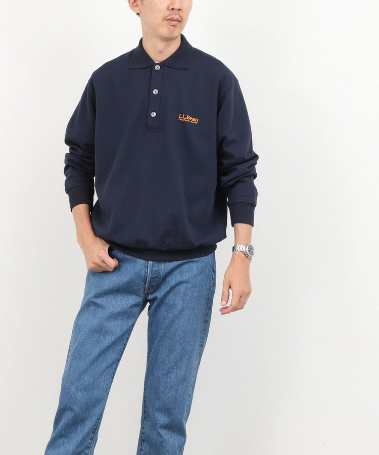 【L.L.Bean】Portage Polo Sweatshirt ポーテージ・ポロスウェットシャツ 26AW
