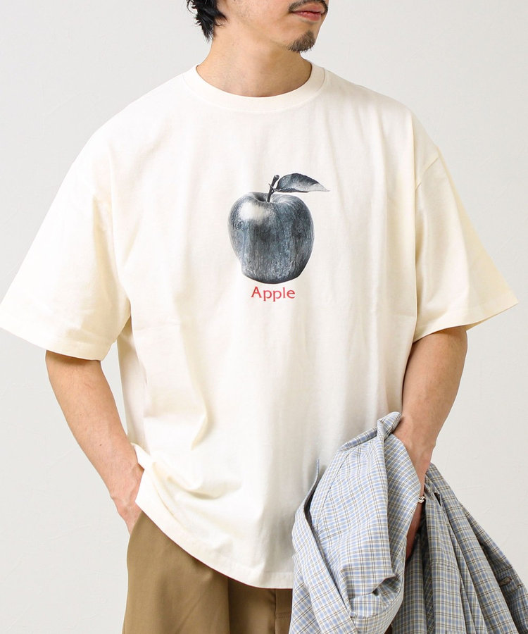 モノトーン果実図鑑】フルーツプリントTシャツ（6-0093-2-53-003