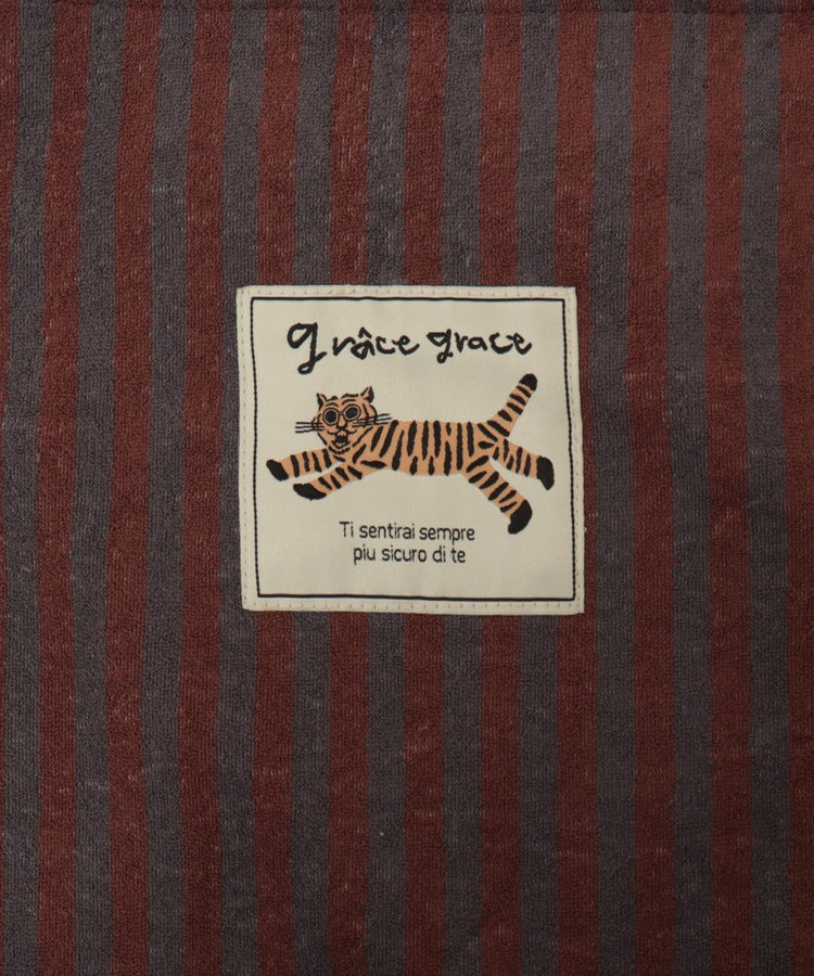 【grâce grace/グラスグラス】グラスケパイルバッグ-L