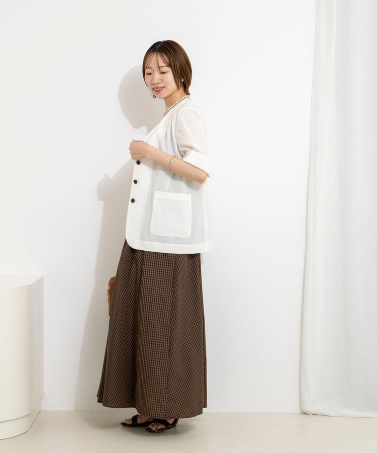 ウォッシャブル高機能半袖ジャケット