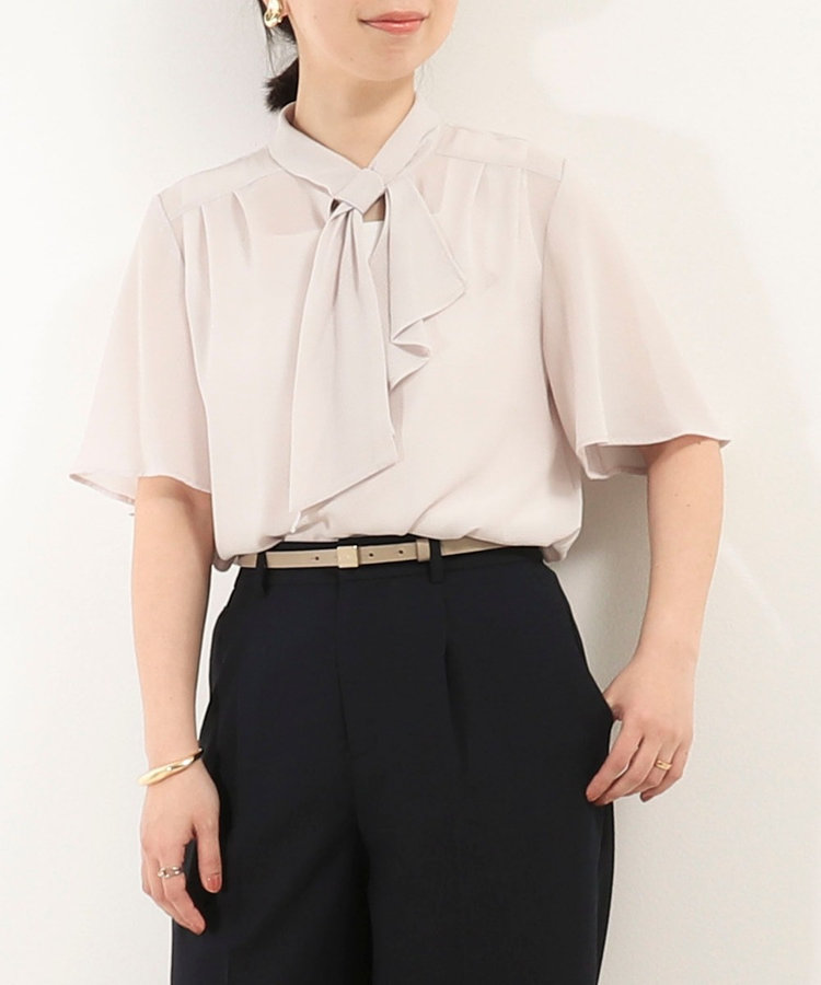 noirkeininomiya ボウタイブラウス オケージョン2WAYボウタイブラウス（2002409651