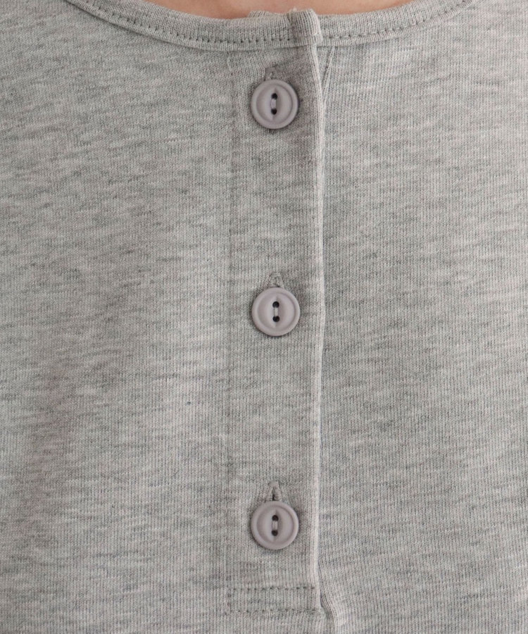 【GEVACO/ゲバコ】別注レディースヘンリーネックTシャツ