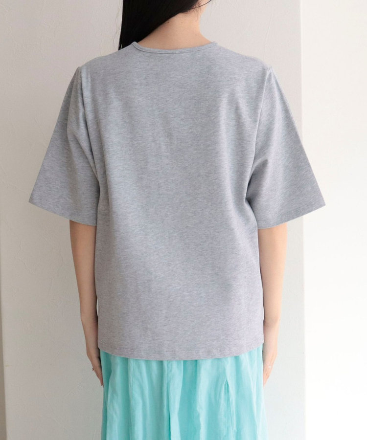 【GEVACO/ゲバコ】別注レディースヘンリーネックTシャツ