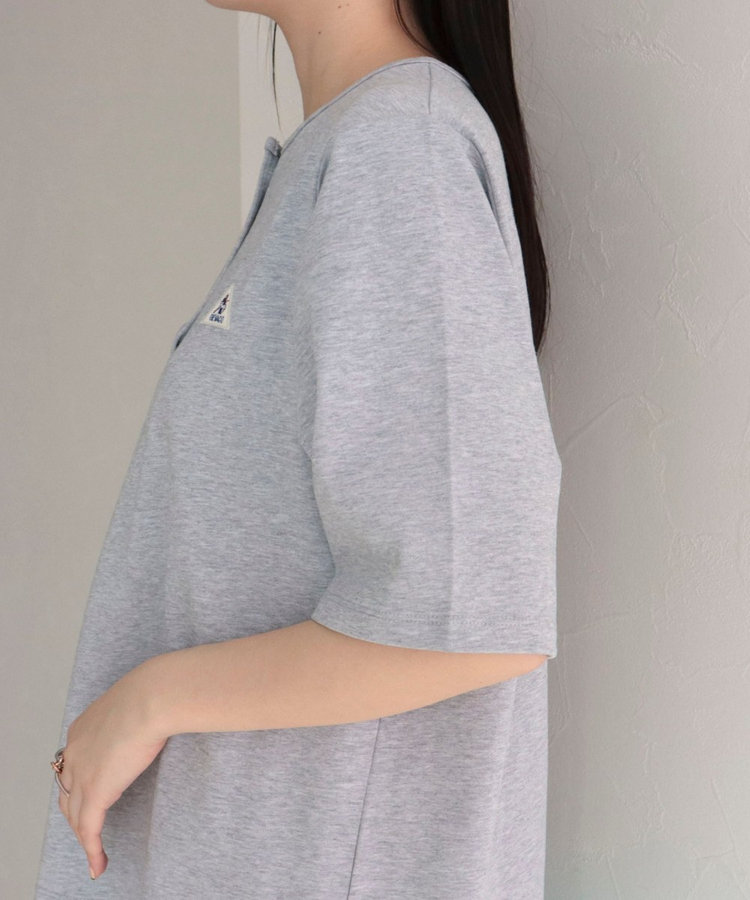 【GEVACO/ゲバコ】別注レディースヘンリーネックTシャツ