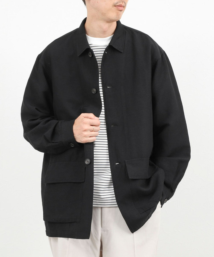 Li/R リネンレーヨン シャツブルゾン 26SS