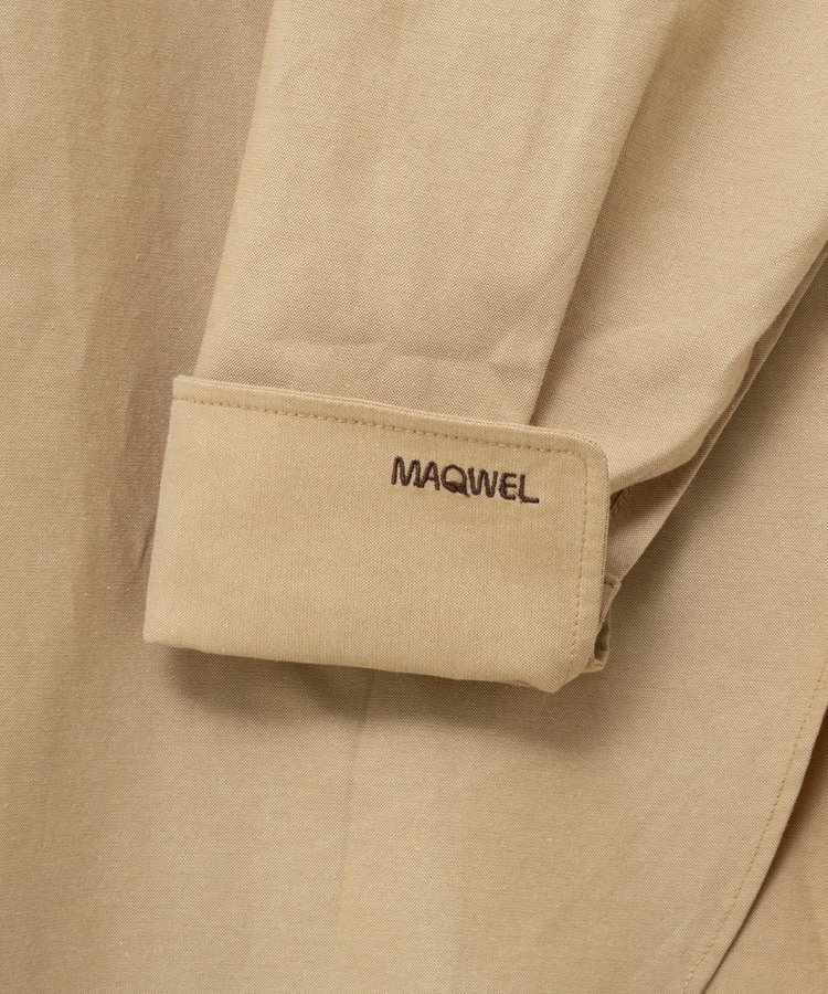 【MAQWEL/マクウェル】ウォッシャブルオックスシャツ