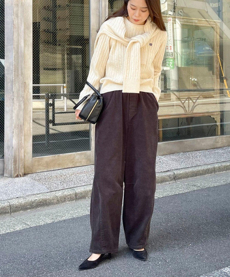 コーデュロイ イージーカーブパンツ（4-0021-6-29-009）｜fredy