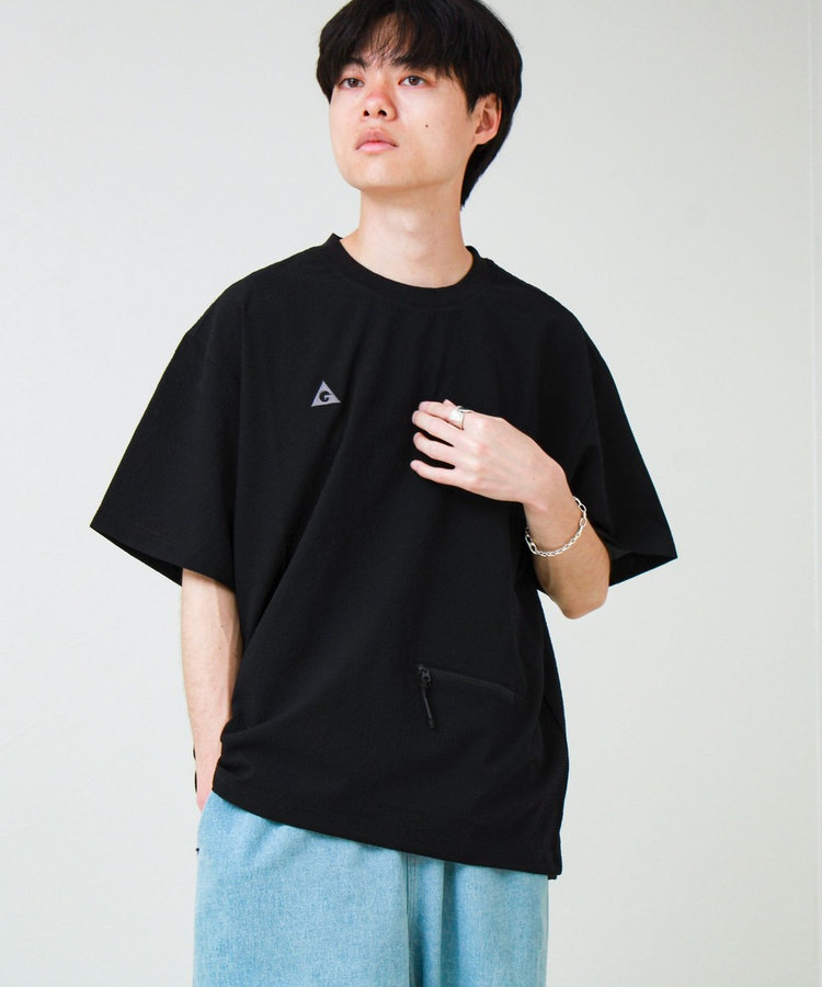 【GERRY/ジェリー】Seersucker Vent Mesh S/S PO Shirt