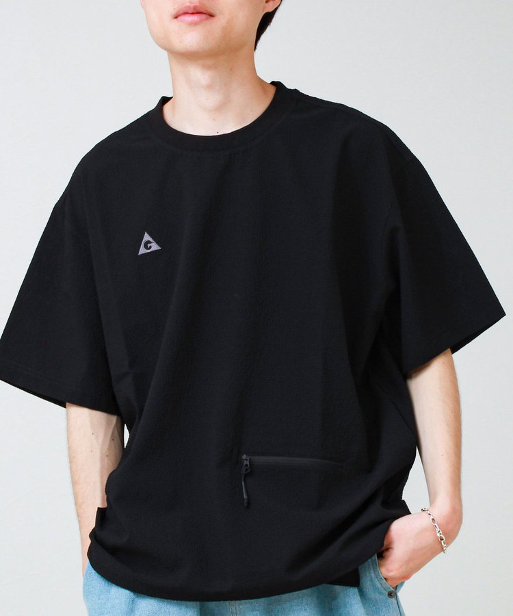 【GERRY/ジェリー】Seersucker Vent Mesh S/S PO Shirt