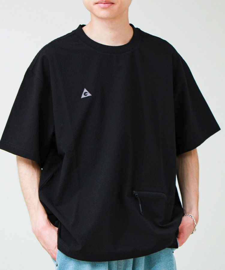 【GERRY/ジェリー】Seersucker Vent Mesh S/S PO Shirt