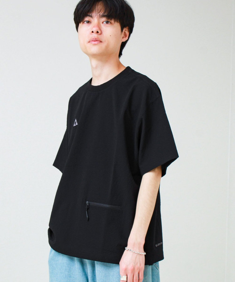 【GERRY/ジェリー】Seersucker Vent Mesh S/S PO Shirt