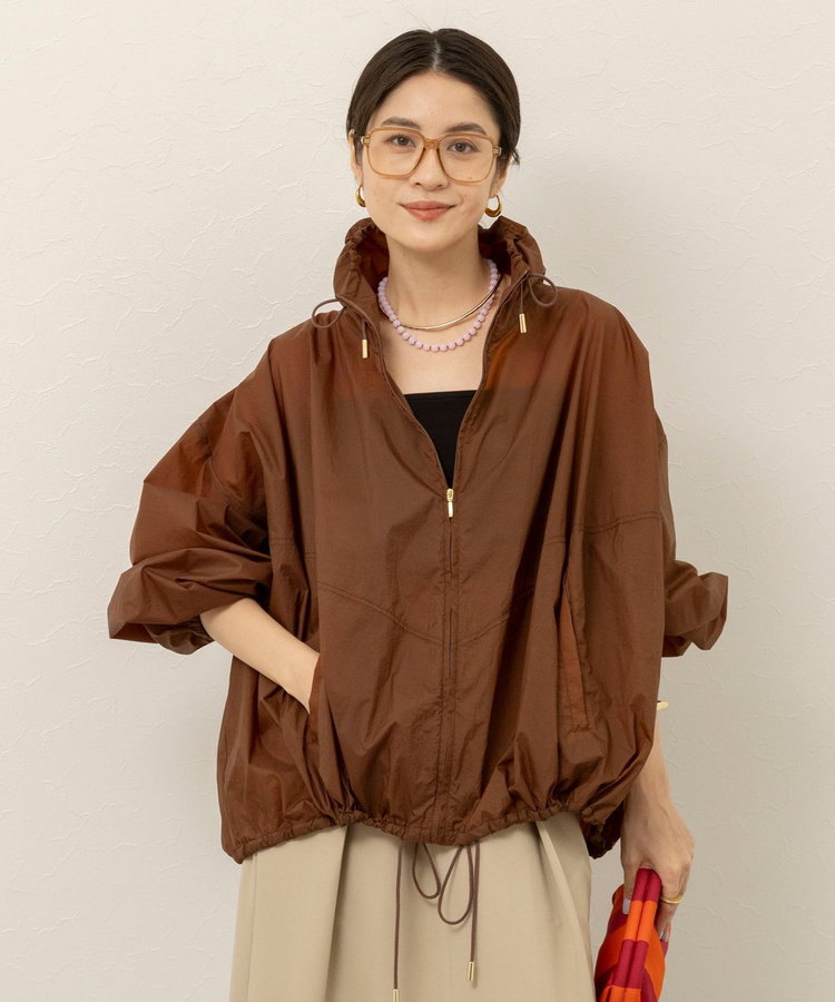 《セットアップ対応》【MAQWEL/マクウェル】ウォッシャブルシアーブルゾン