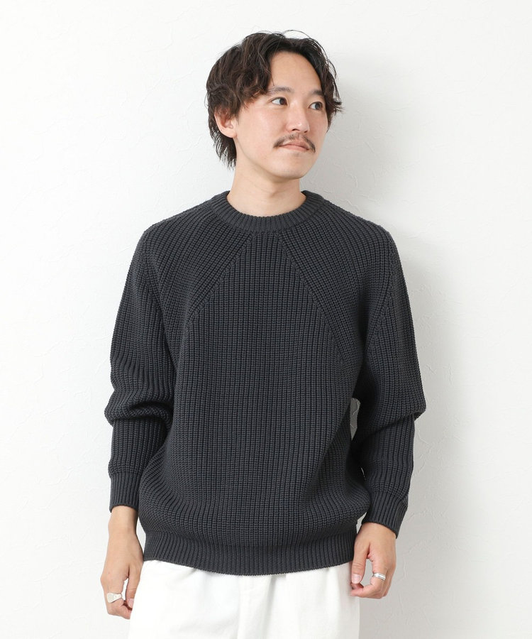 BATONER/バトナー】SIGNATURE CREW NECK シグネチャー クルーネック