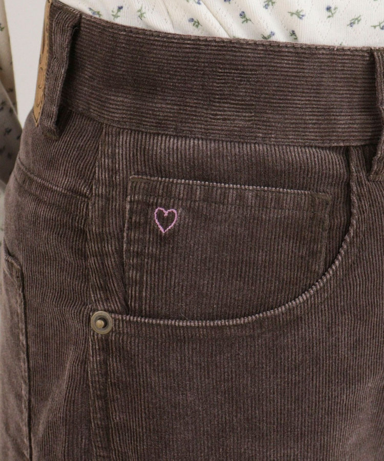 ヴィンテージ加工コーデュロイパンツ