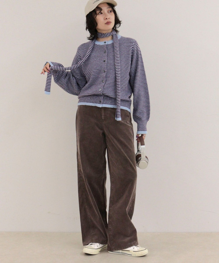ヴィンテージ加工コーデュロイパンツ