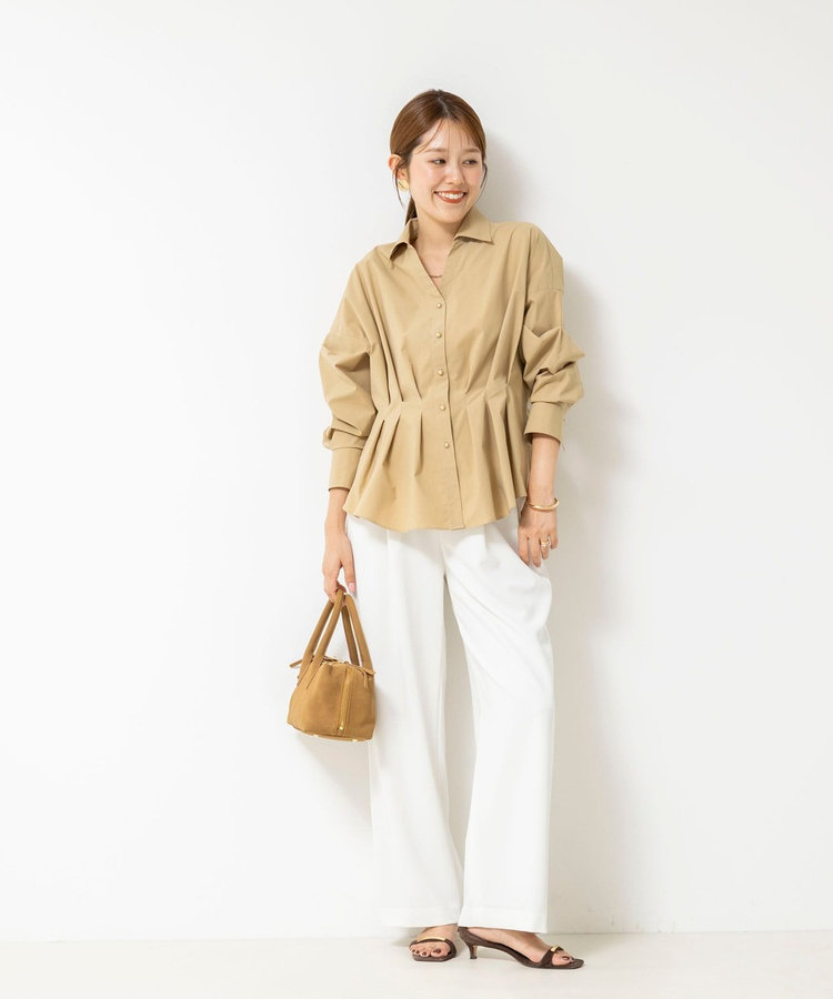 【WEB＆一部店舗限定カラー】ストレッチタフタスキッパータックシャツ