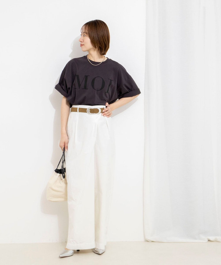 【一部WEB限定サイズ】《撥水》ウォッシャブル撥水ワイドラップパンツ