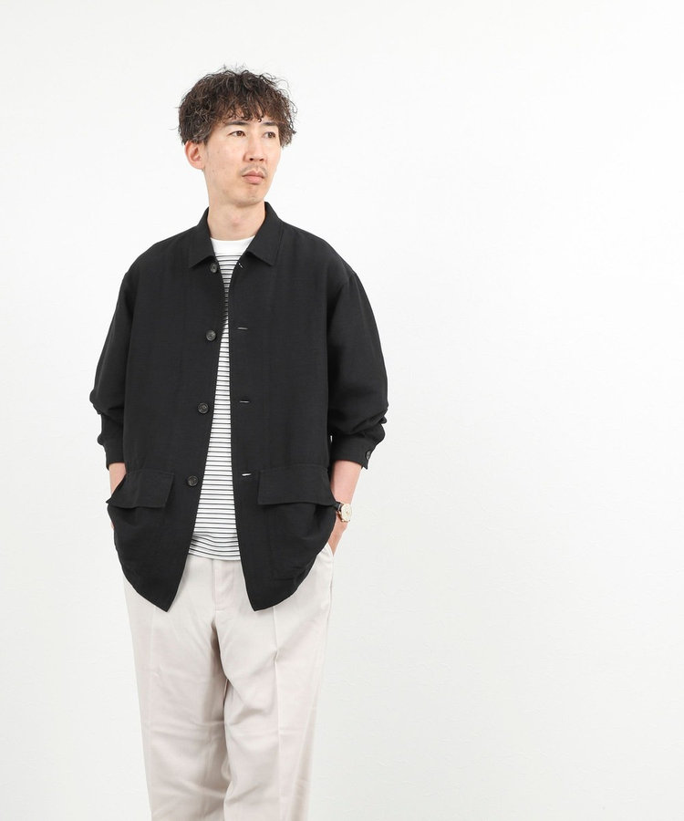 Li/R リネンレーヨン シャツブルゾン 26SS