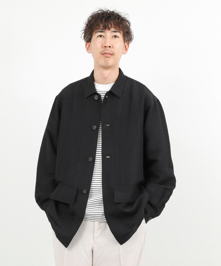 Li/R リネンレーヨン シャツブルゾン 26SS