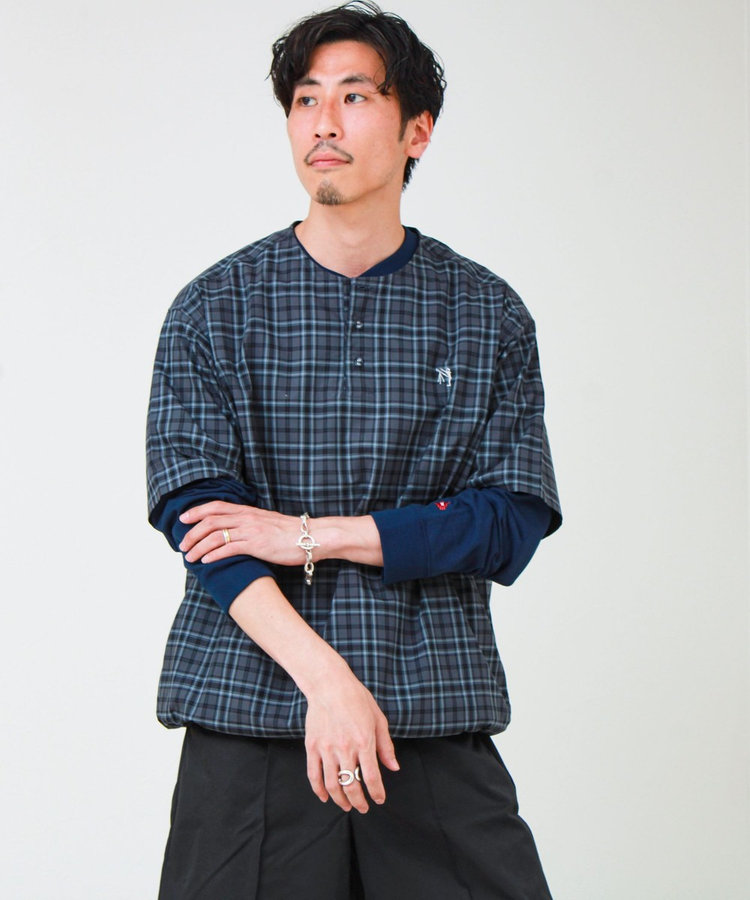 【BOY ASTLAD刺繍】スリーピングシャツ プルオーバーシャツ