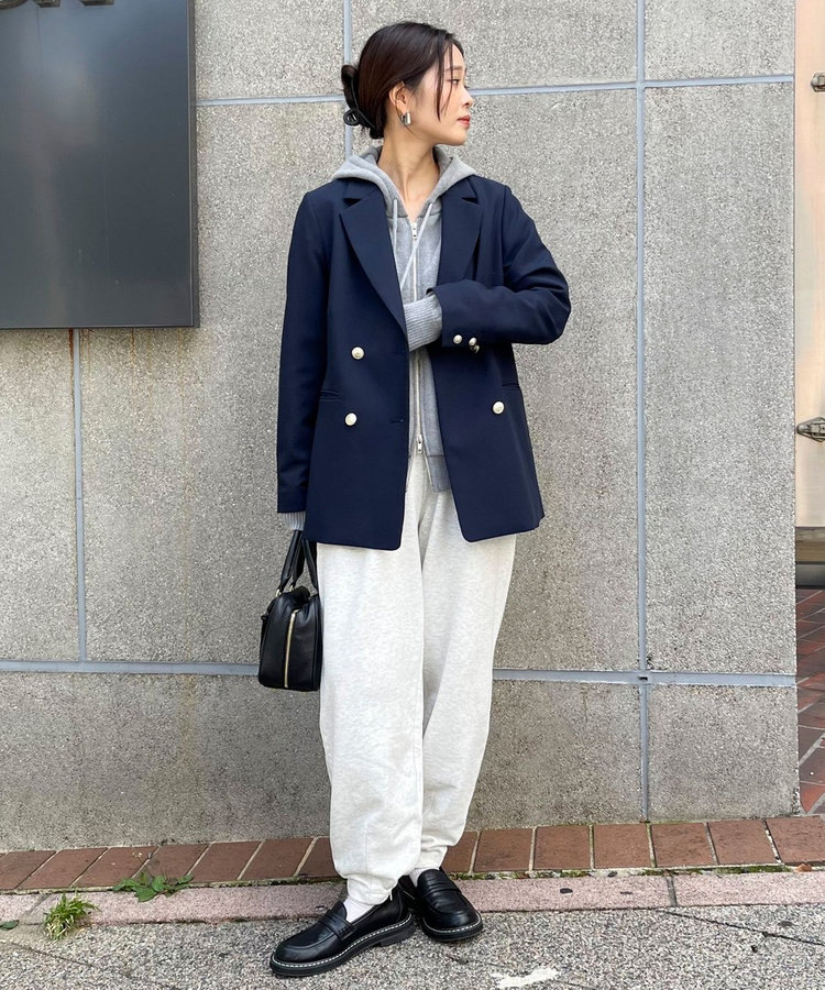 ダブルブレストジャケット（4-0310-9-25-001）｜fredy emue(フレディ