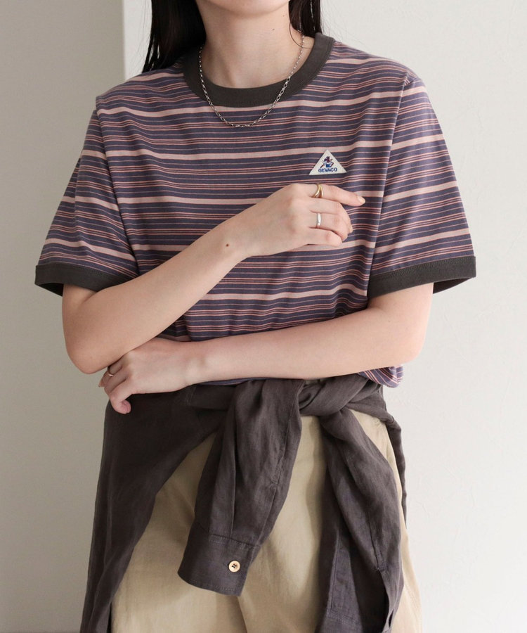 【GEVACO/ゲバコ】別注リンガー半袖Tシャツ