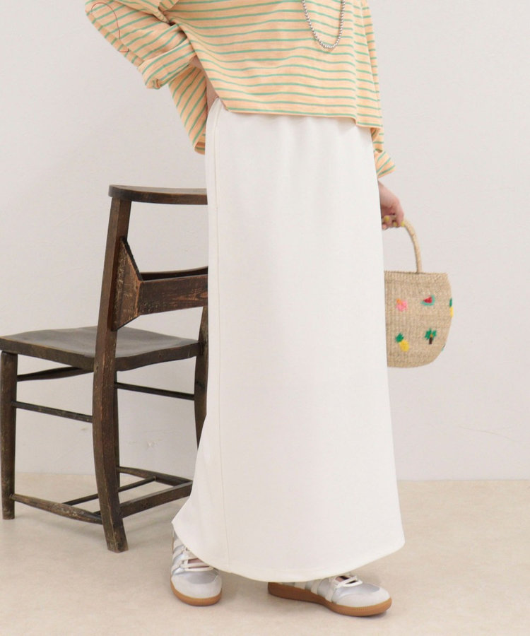 【WEB限定 GW SPECIAL PRICE】カットジョーゼットインゴムタイトスカート