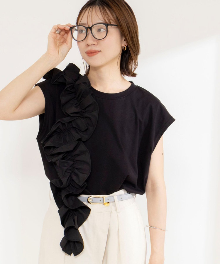 【WEB限定】フリルTシャツ