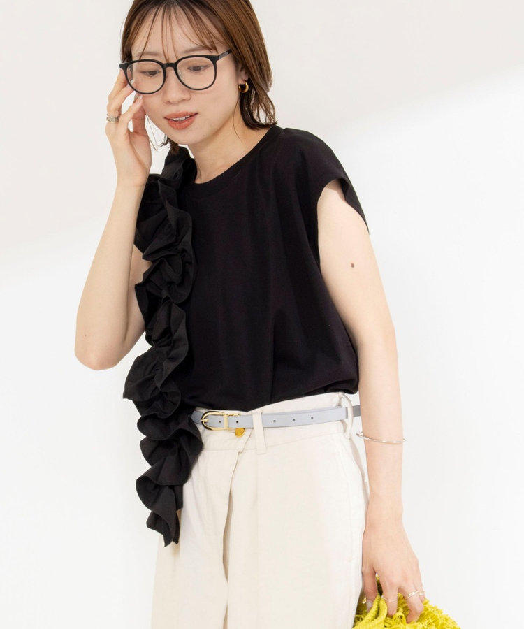 【WEB限定】フリルTシャツ