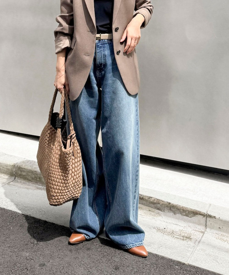 《4サイズ展開》【RM denim】ルーズワイドデニム