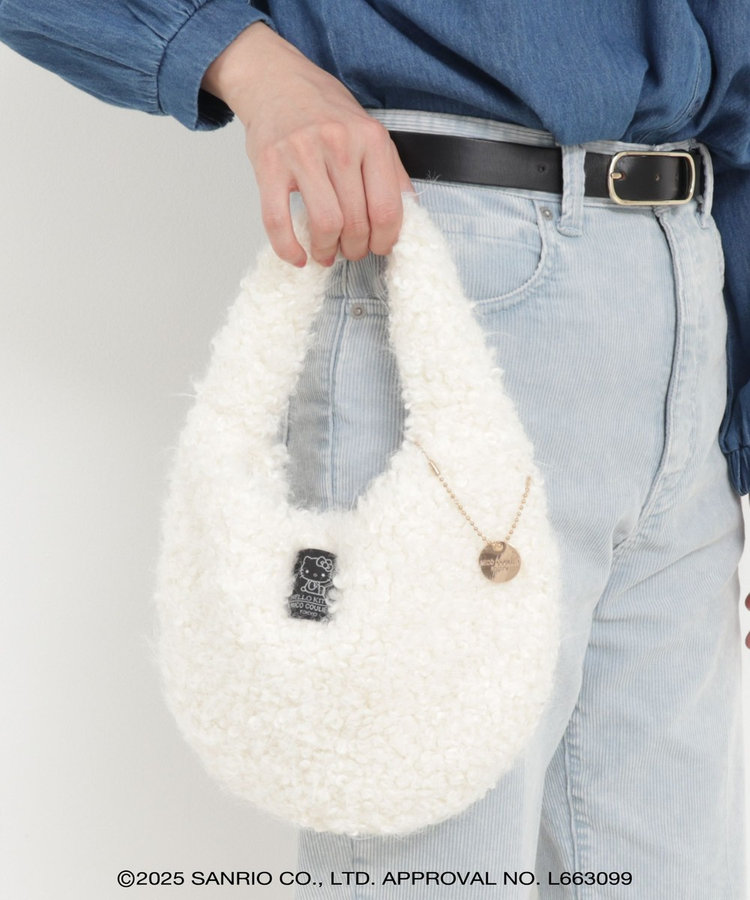 【HELLO KITTY × MICO COULIER コラボ商品】カールファーBAG