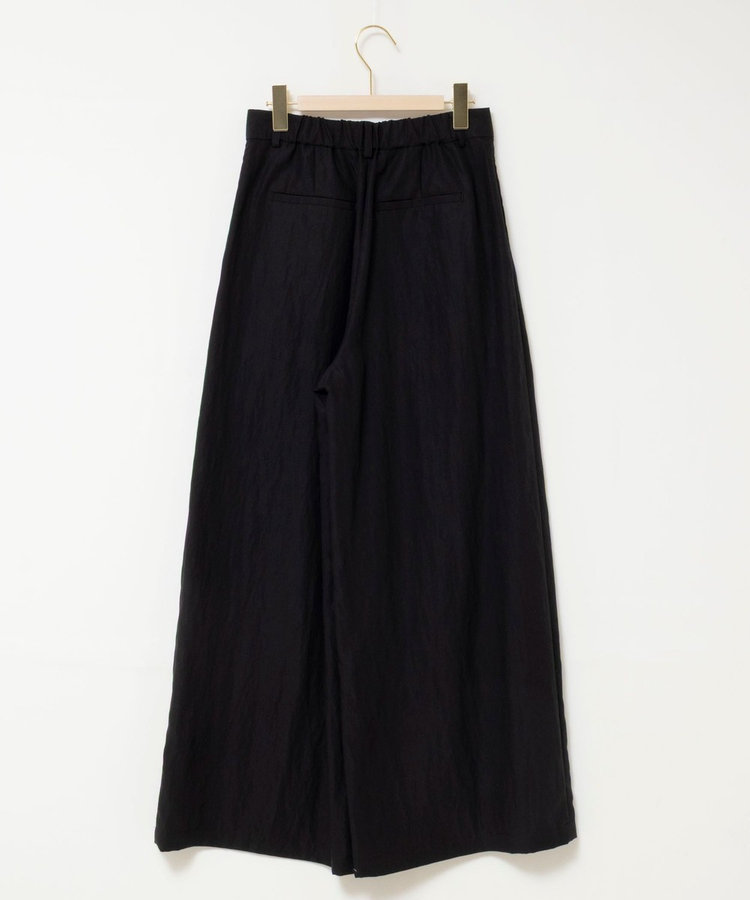 ［WEB限定 SPECIAL SALE！］ウォッシャブルフィブリルポプリンワイドパンツ