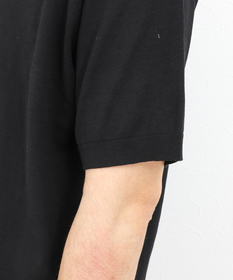 ［WEB限定 TIME SALE！］強撚シルクコットン 成型スキッパーニットポロ 26SS / ウォッシャブル