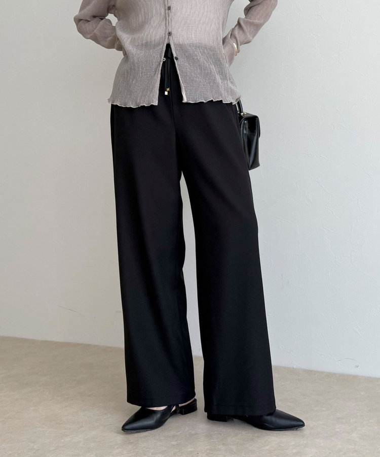 会員限定 BLACK FRIDAY対象］【低身長サイズ34有り】ウールライク