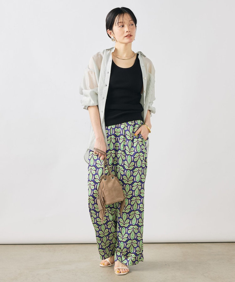 ［WEB限定 SPECIAL SALE！］ウォッシャブルヴィンテージリブ2WAYタンク