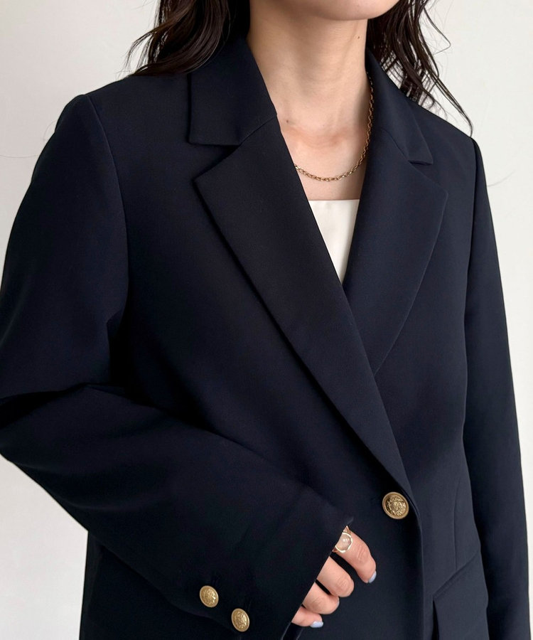 ⭐️新品未使用⭐️ディアリウム / ダブルブレスト ジャケット 歴代人気NO.1】ダブルブレストジャケット（5-0310-5-25-001）｜fredy